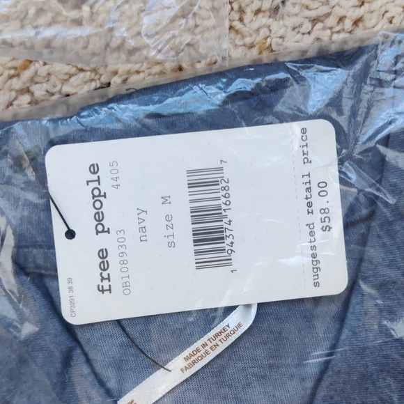 NEW $58 Free People Weekend Rush Top - Picture 12 of 12